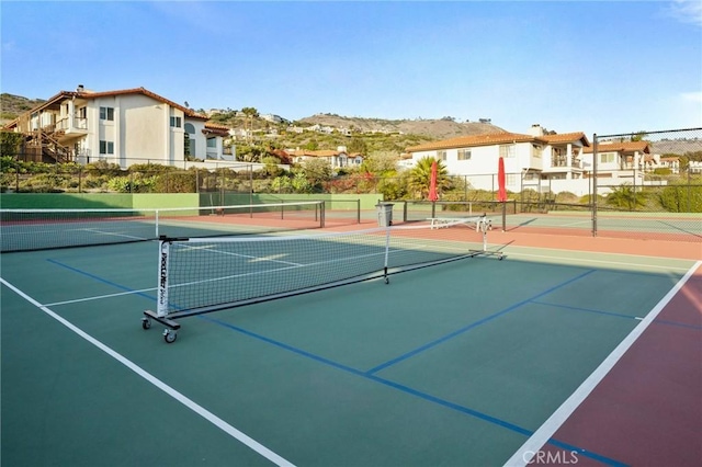 view of sport court with basketball court