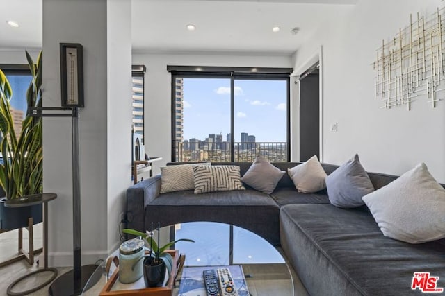 view of living room