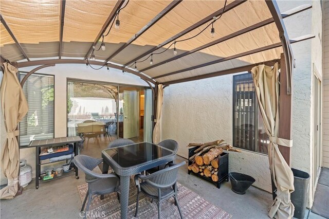 view of patio / terrace with outdoor dining space