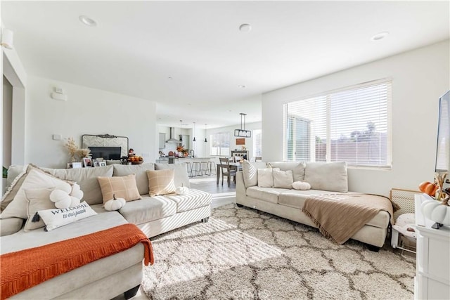 view of living room