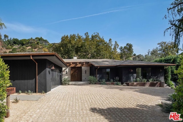 view of ranch-style house