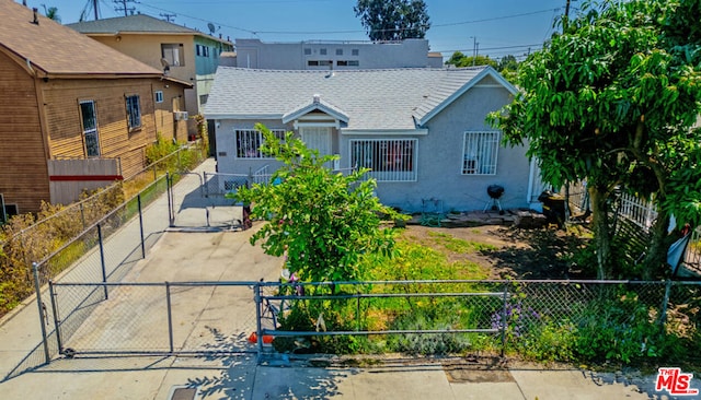 view of bungalow-style home