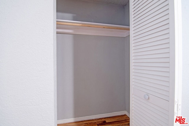 view of closet