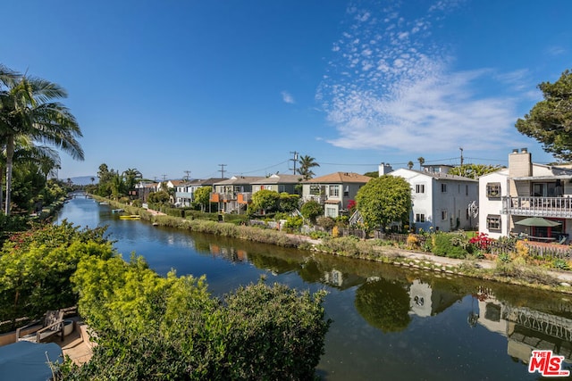 property view of water