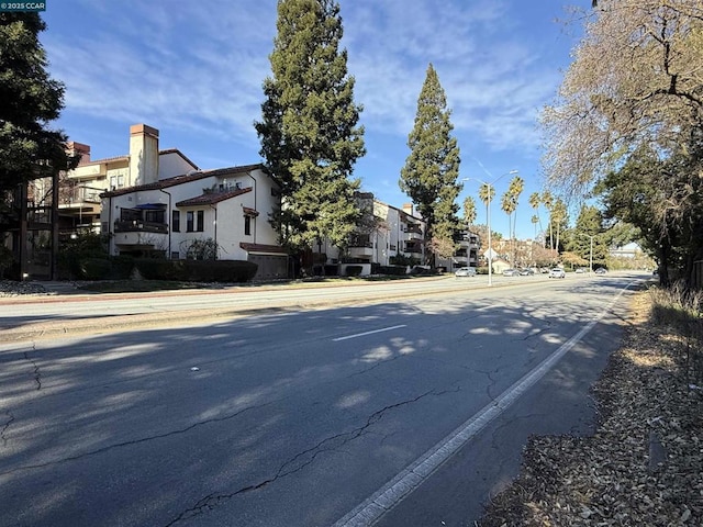 view of road