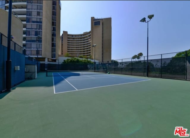 view of sport court featuring basketball court