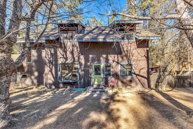 view of back of house