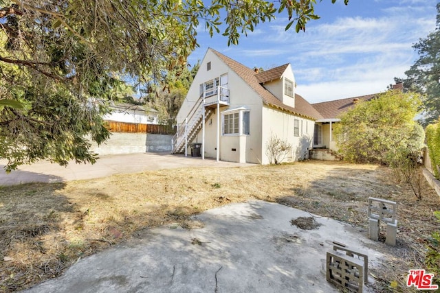 exterior space featuring a patio