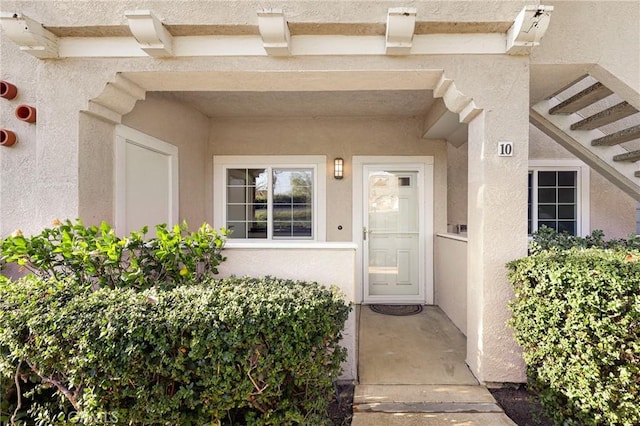 view of property entrance