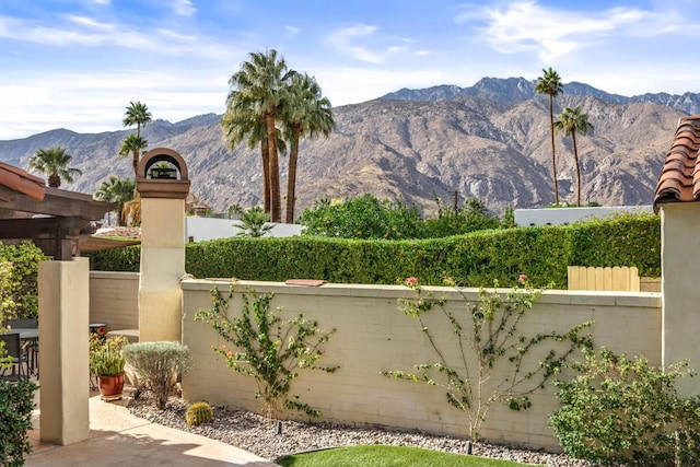 property view of mountains