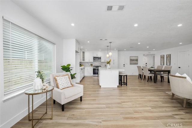 view of living room