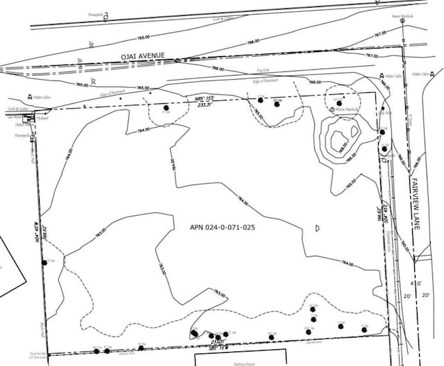 100 E Fairway Ave, Ojai CA, 93023 land for sale