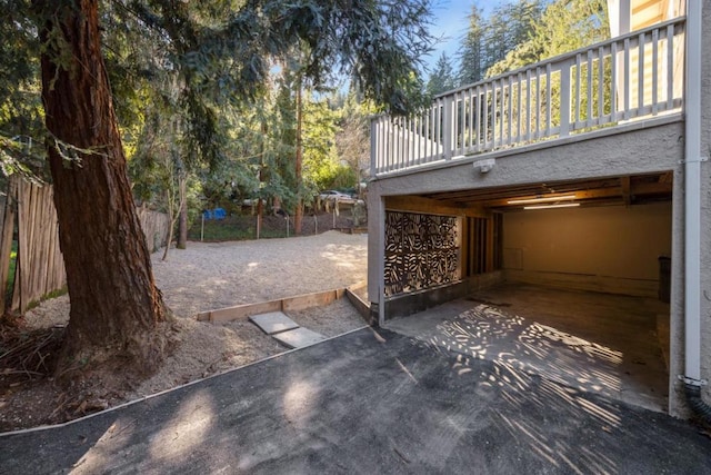 view of patio / terrace featuring a deck