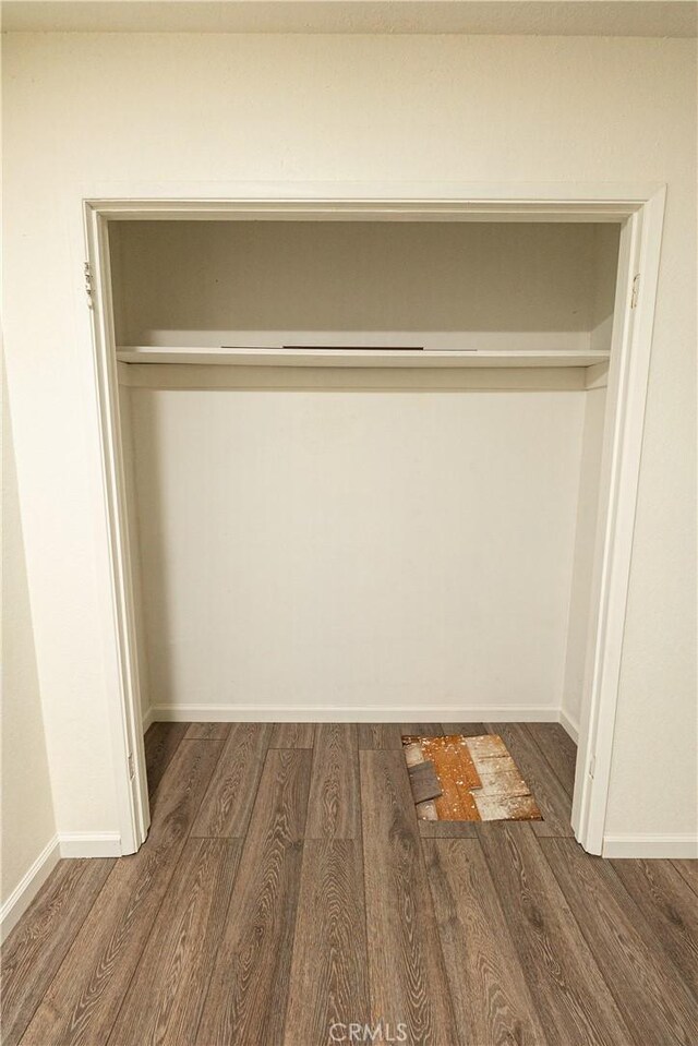 view of closet