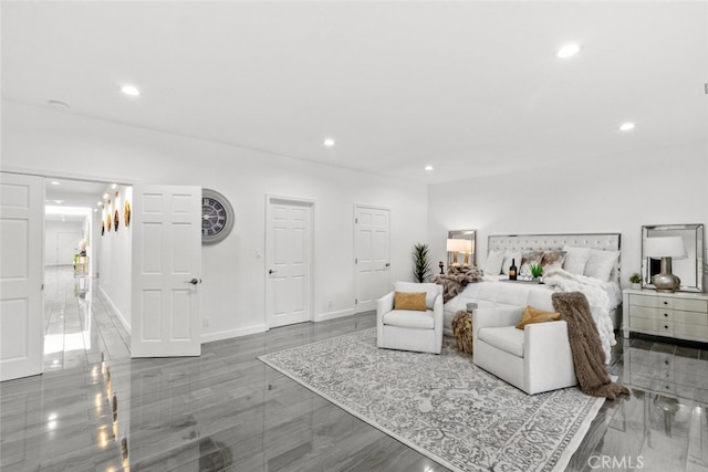 5157 Avenida Oriente, Tarzana, CA 91356 - bedroom featuring recessed lighting and baseboards