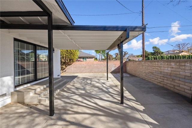 view of patio