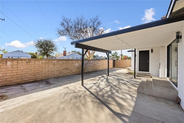 view of patio / terrace