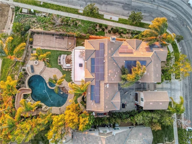 bird's eye view
