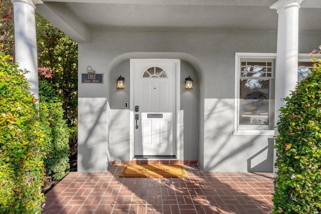 view of entrance to property