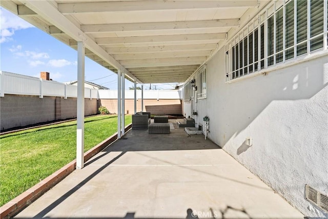 view of patio