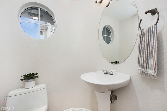 bathroom with toilet