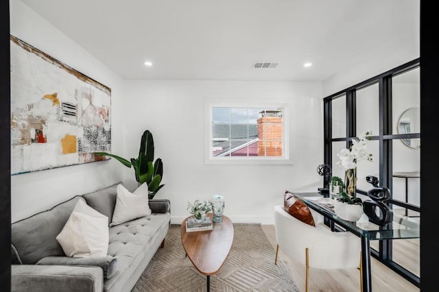 view of living room