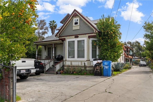 view of victorian house