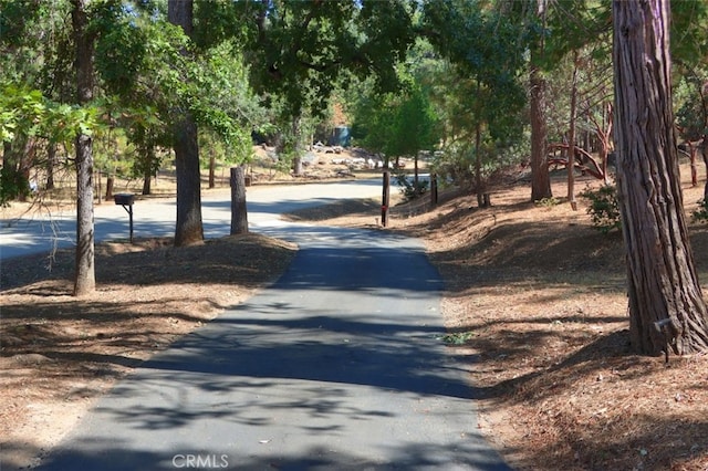 view of road