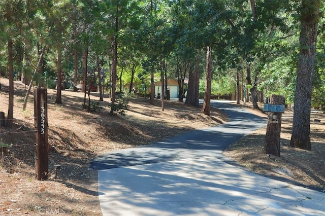 view of street