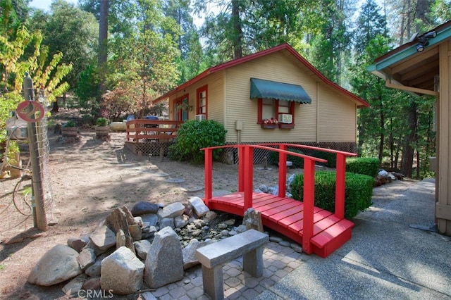 36555 Mudge Ranch Rd, Coarsegold, CA 93614 - view of patio / terrace featuring a deck