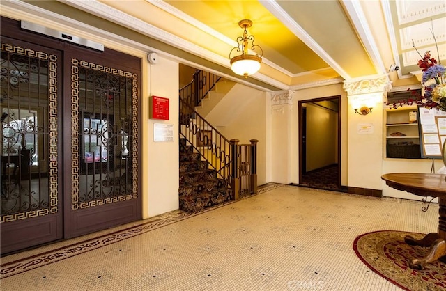 view of building lobby