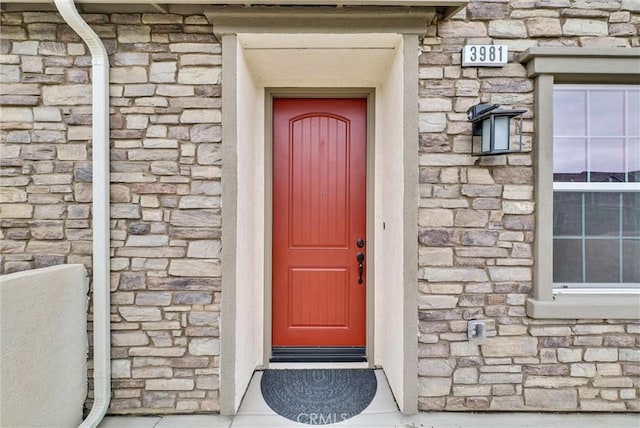 view of property entrance