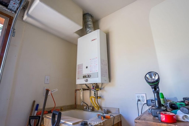 utilities with water heater