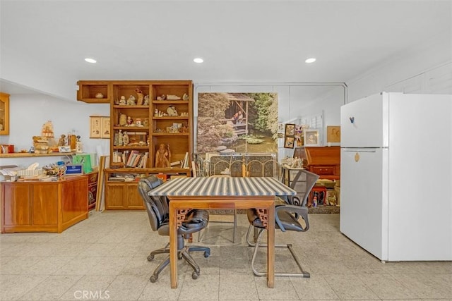 view of dining space