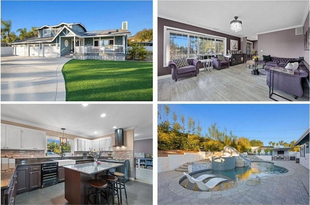 1404 E Mission Rd, Fallbrook, CA 92028 - view of a document with a collage of images