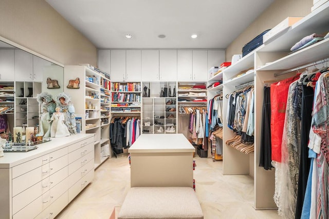 view of spacious closet