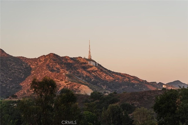 view of mountain feature