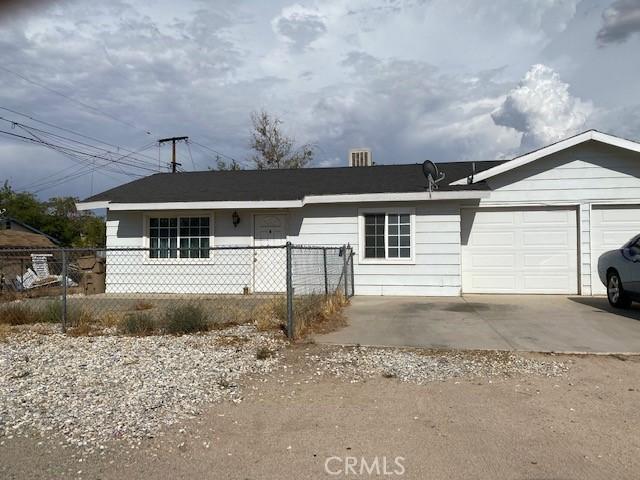 ranch-style house with a garage