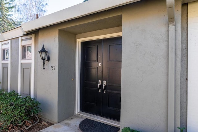 view of entrance to property