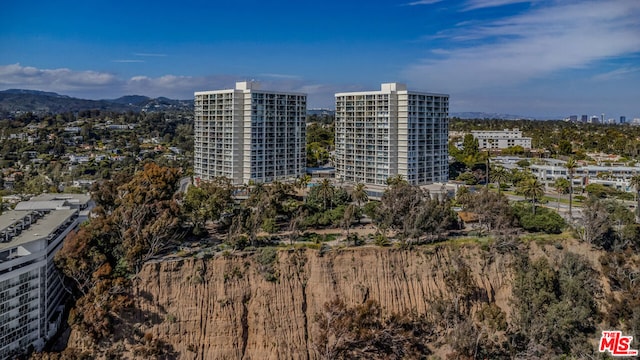 view of city with a mountain view