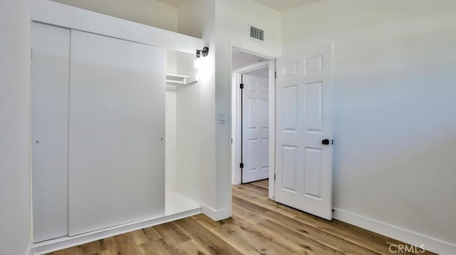 interior space featuring light wood-type flooring