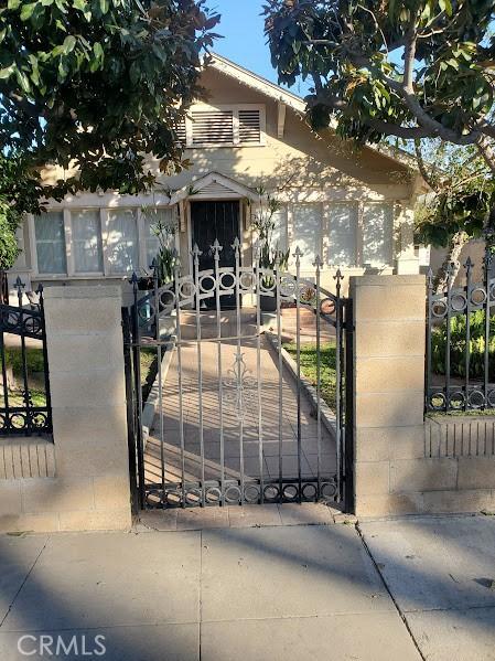 view of gate