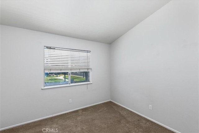 empty room featuring carpet floors