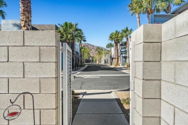 view of street