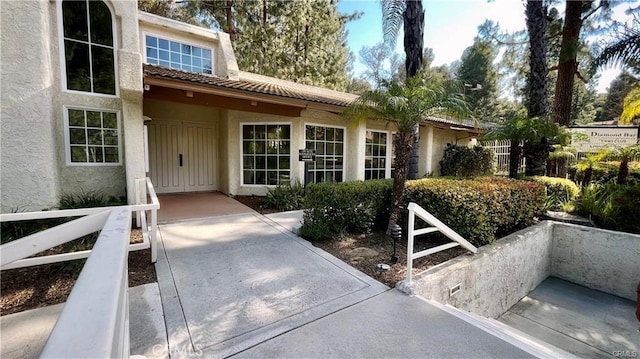 view of entrance to property