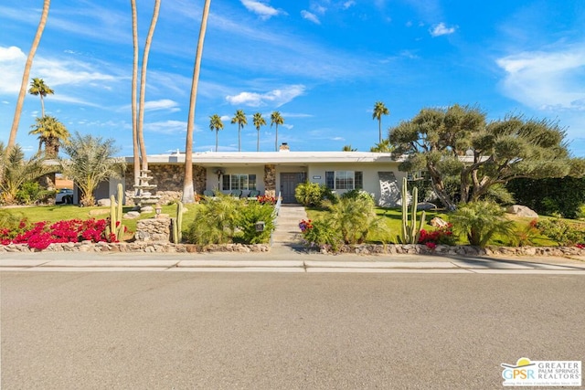 view of ranch-style house