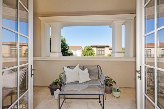 sunroom featuring a healthy amount of sunlight