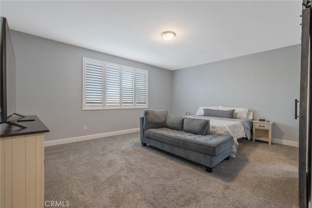 bedroom featuring carpet floors