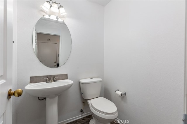 bathroom with toilet