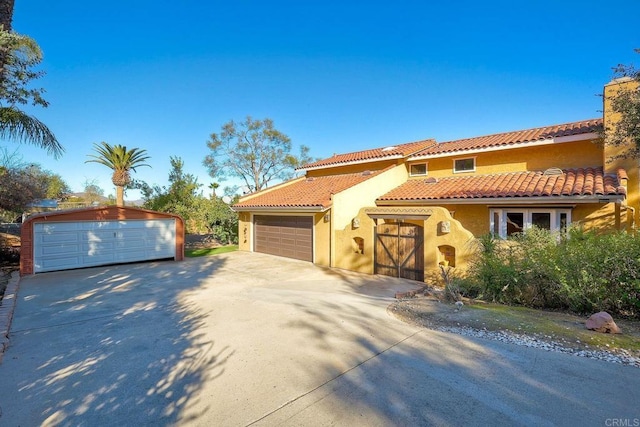 view of mediterranean / spanish house